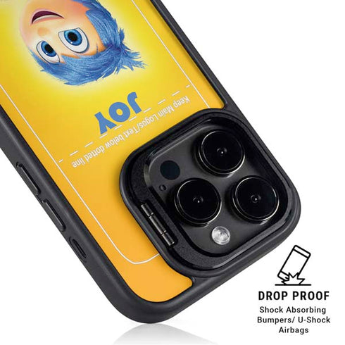 Disney Inside Out Joy Portrait iPhone 16 Pro Kickstand Case